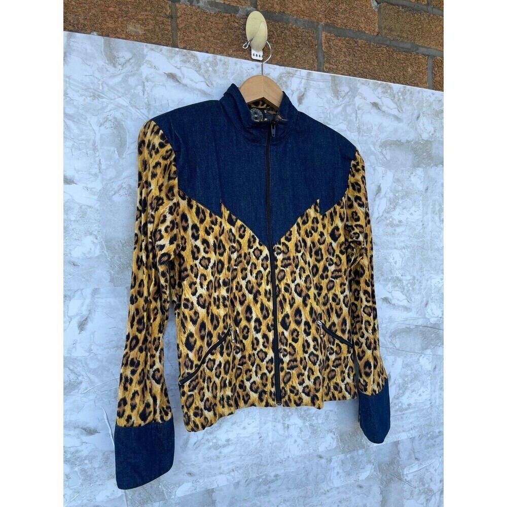 Archival Parachute Harry Parnass Nicola
Pelly Leopard Print Bomber Jacket w/ Den - Picture 7 of 14